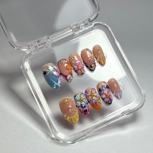 Press on nails 3D